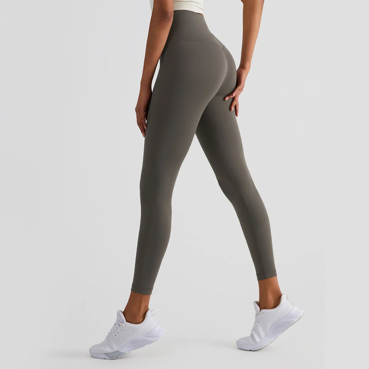 LULU S-3XL 2023 Hot Sale Fitness Leggings Female Full Length Leggings Running Pants Comfortable And Formfitting Yoga Pants