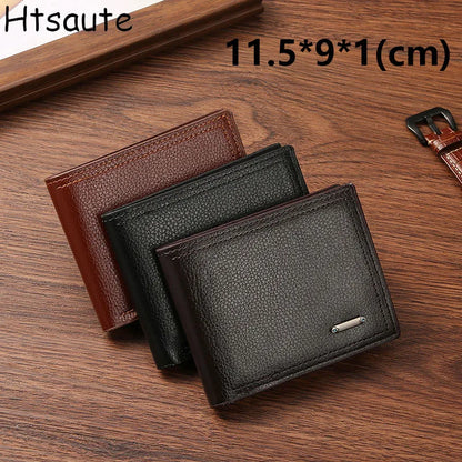 ¡Cartera Trifold de Htsaute para Hombre! ¡Estilo y Funcionalidad en Uno! 🌟