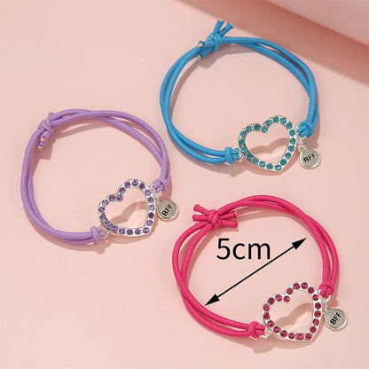 Set de Pulseras BFF Elegantes y Encantadoras