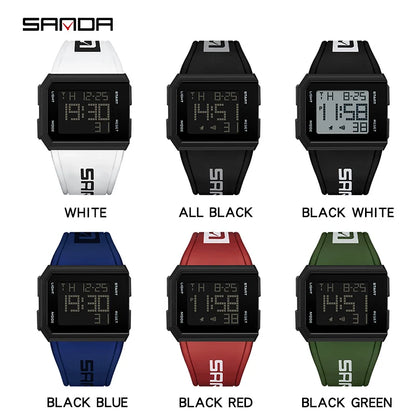 Reloj Digital Deportivo SANDA New Watches para Hombres 🌟