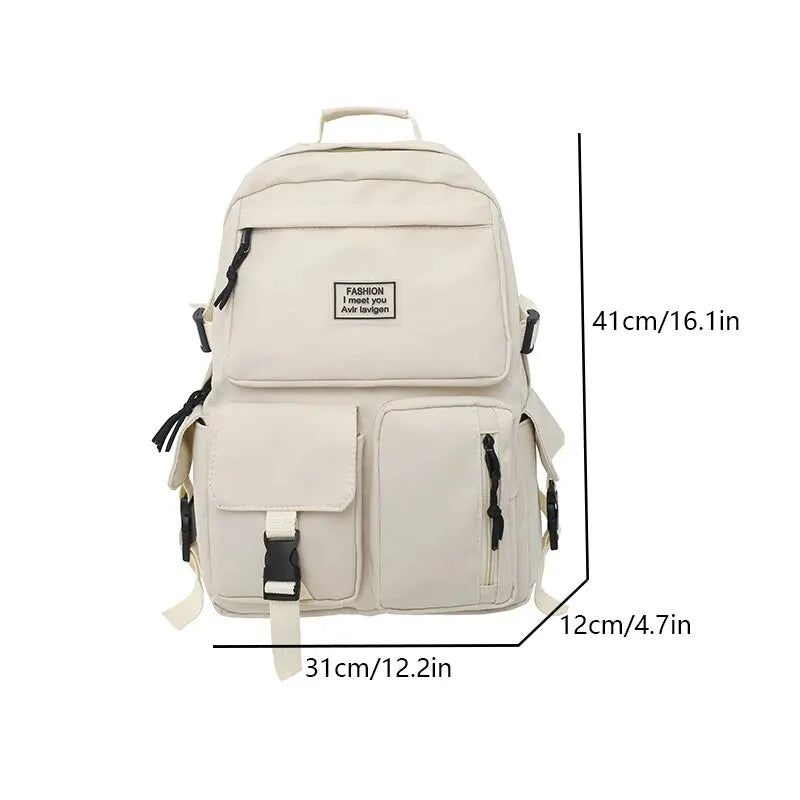 Mochila Load Of Multi-pocket de Nylon Universal con Gran Capacidad