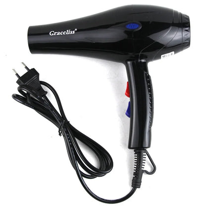 Secador de Pelo Profesional Graceliss 1800-3800W 110V/220V con Asa Plegable