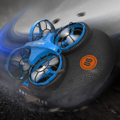 Mini Drone 3 En 1 Hovercraft RC Para Niños ¡Diversión Aérea Infinita! 🚁