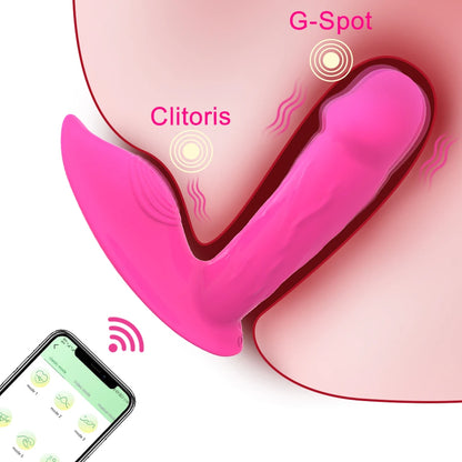 Mini Vibrador Bluetooth de Silicona Médica - Estimulador de Clítoris con Control Inalámbrico