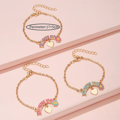 Set de 3 Pulseras Besties: Celebrando la Amistad Eterna 🌸