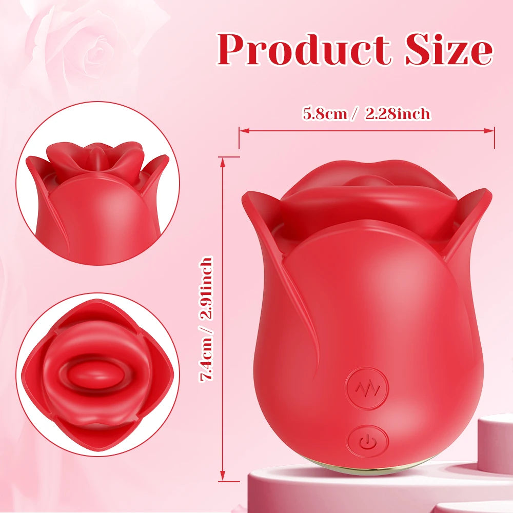 Vibrador Chupa-Clítoris de UPTIE: Potente Estimulador Oral para Mujeres 🌹