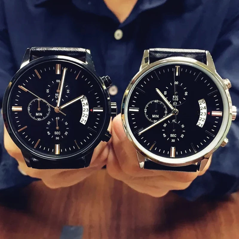 Reloj de Cuero X.Z.MOONLIGH: Lujo, Estilo y Funcionalidad ¡Envío Rápido Desde España!