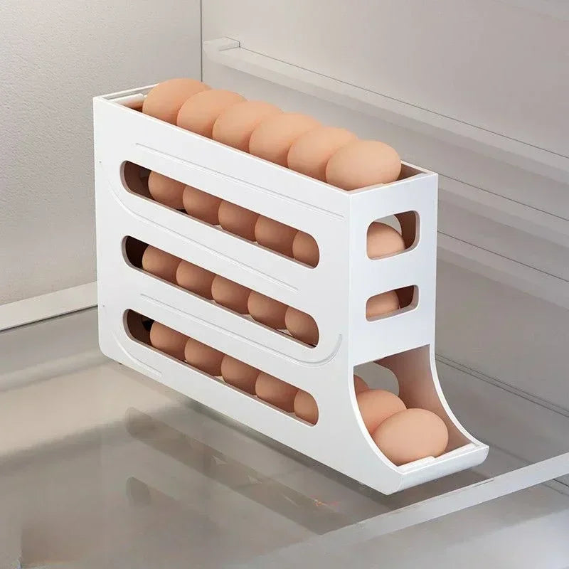 Organizador de Huevos Automático para Refrigerador