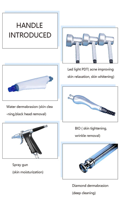 Máquina Facial 5 en 1 de Rejuvenecimiento y Terapia LED - ¡Piel Radiante Garantizada!