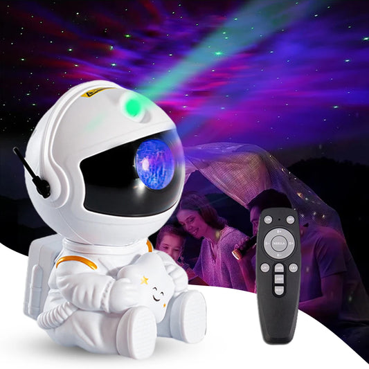 Lámpara Proyector Estrellas Galaxia Astronauta LED 🚀