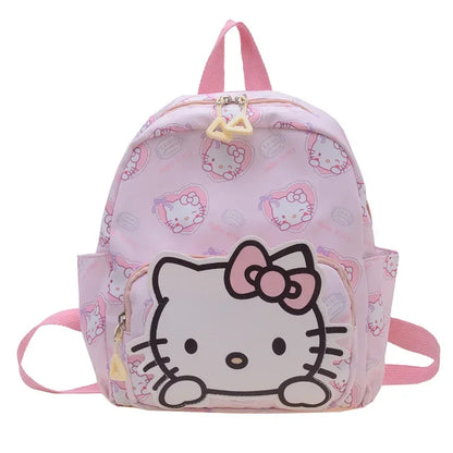 Sanrio Hello Kitty Children's Bags Cartoon Cute Boys and Girls Burden Reduction Kindergarten Backpack Children Backpack