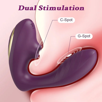 Vibrador de Clítoris y Pezones con Succión y Vibración DearVibe 🌟