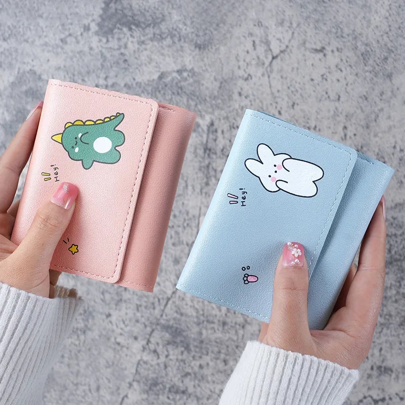 ¡Cartera de Cuero PU Dibujos Animados MOONBIFFY! 🌟