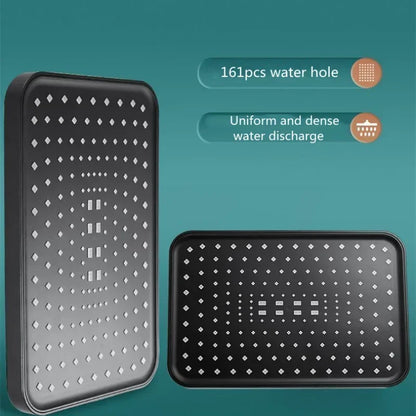 ¡Cabezal de Ducha Rainfall Shower Head de Lujo: Vive la Experiencia de un Spa en Casa! 🌧️🚿