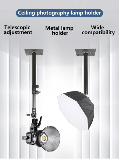 Soporte Pesado de Pared para Luz y Reflectores: ¡Ilumina con Estilo!