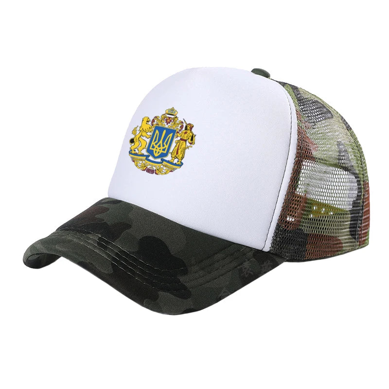 Gorro Trucker Tryzub: Estilo Ucraniano Único y Comodidad en Verano