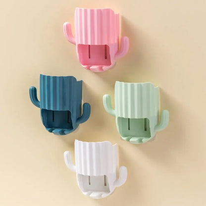 Organizador de Cepillos de Dientes de Cactus: Elegancia y Funcionalidad para tu Baño 🌵