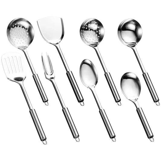 Set de Utensilios de Cocina de Acero Inoxidable de Élite: ¡Cocina con Elegancia y Estilo!