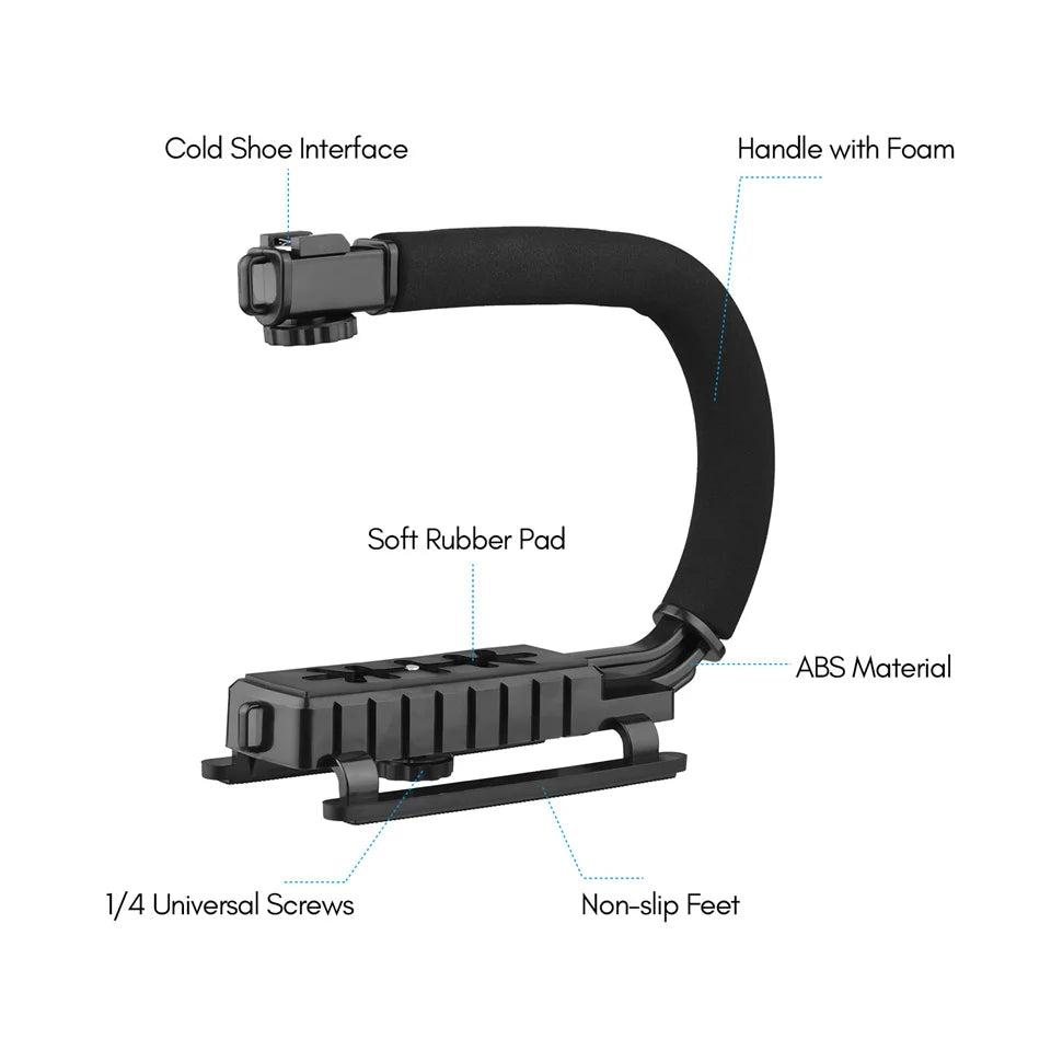 Kit Estabilizador de Soporte Universal para Fotografía y Vídeo: ¡Calidad Profesional Garantizada! 📸🎥