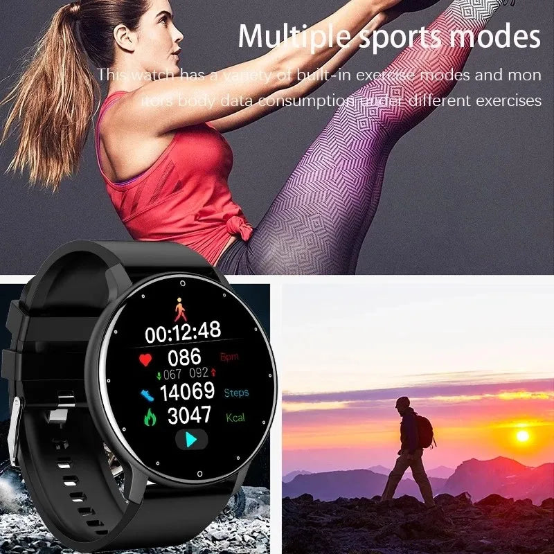 Smartwatch WELAIDE con Monitor de Ritmo Cardíaco y Resistente al Agua - Envío Rápido Desde España