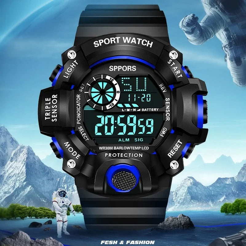 Reloj Digital Deportivo zkceenier: Estilo y Funcionalidad en Uno solo.