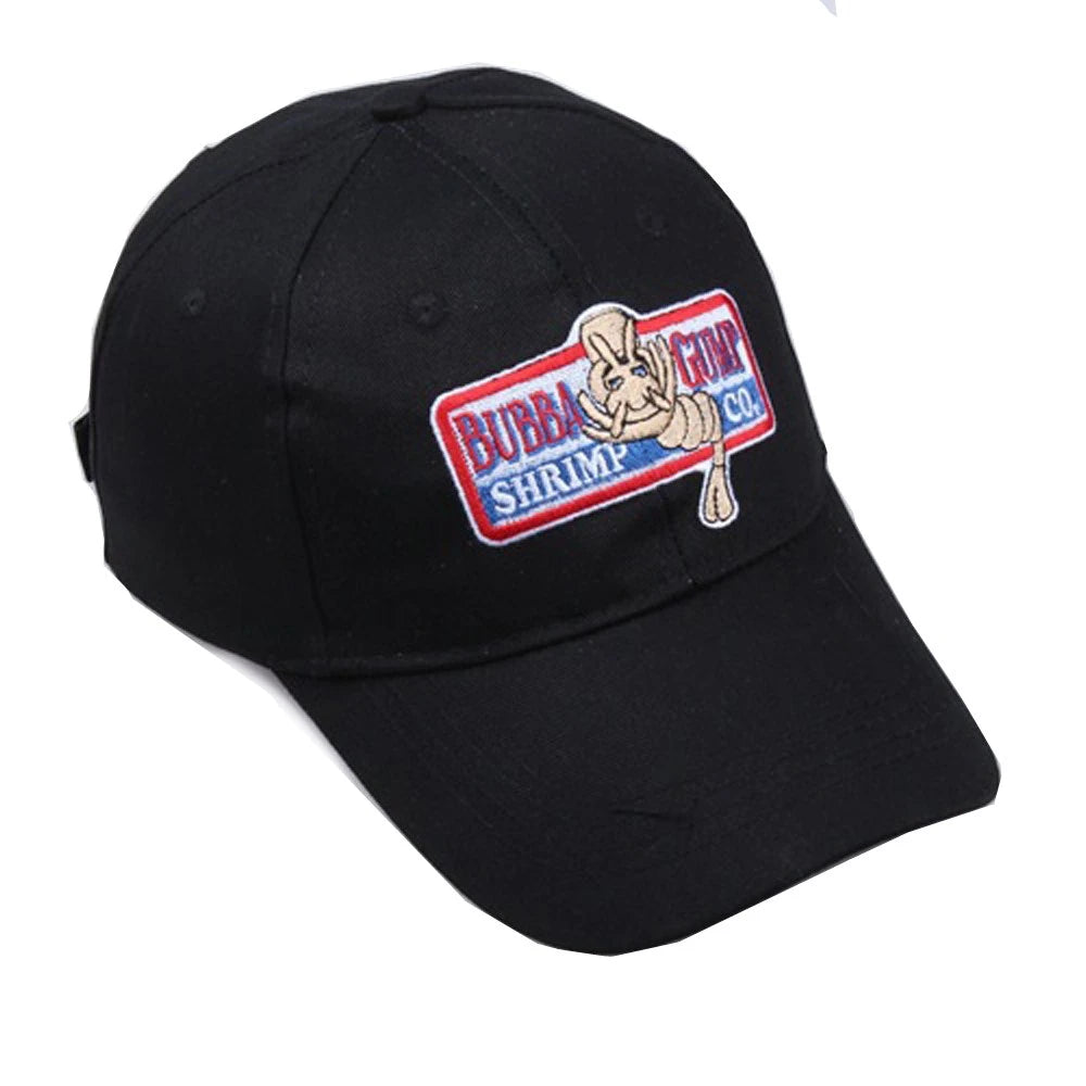 XaYbZc 1994 Bubba Gump Shrimp CO. Baseball Hat Forrest Gump Costume Cosplay Embroidered Snapback Cap Men&amp;Women Summer Cap