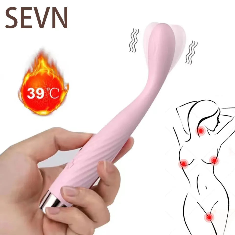 ¡Vibrador G-Spot SEVN: Placer Intenso y Personalizado!