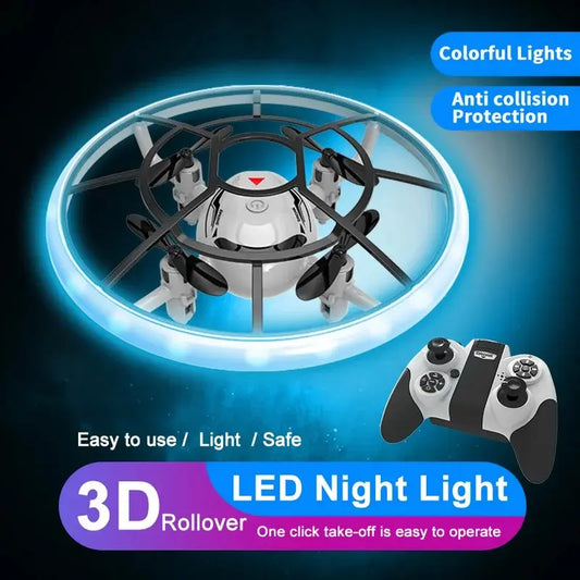 Mini Drone con Luz LED: Diviértete volando en cualquier lugar 🚁