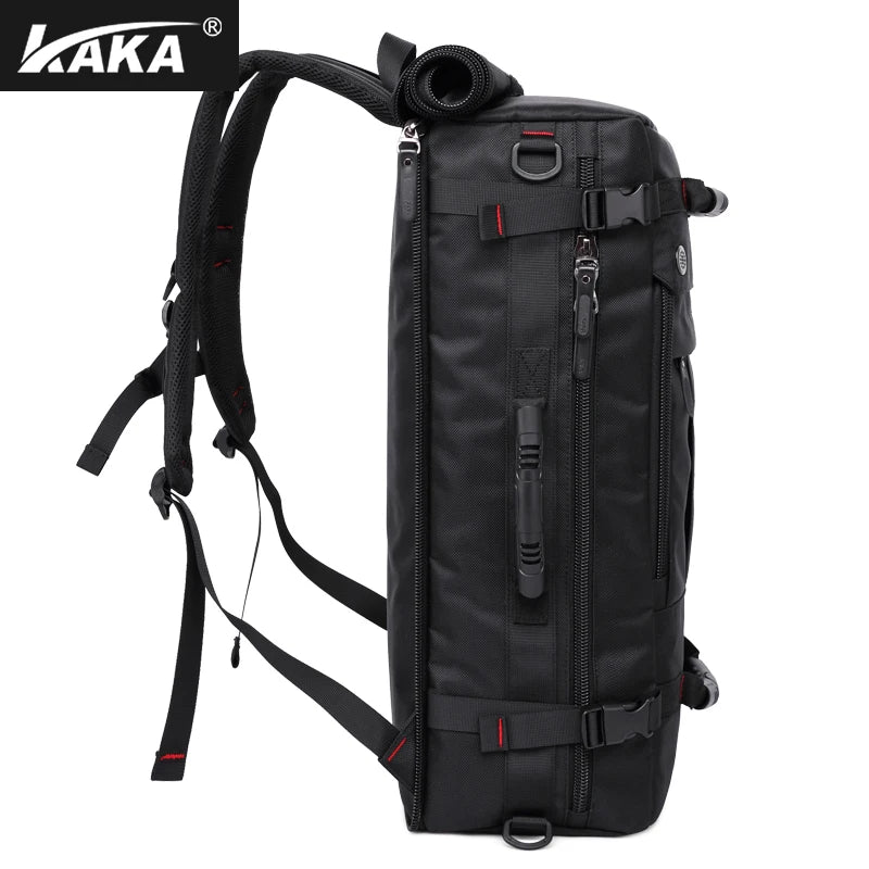 KAKA 50L Waterproof Travel Backpack Men Women Multifunction 17.3 Laptop Backpacks Male outdoor Luggage Bag backpacks Best quality