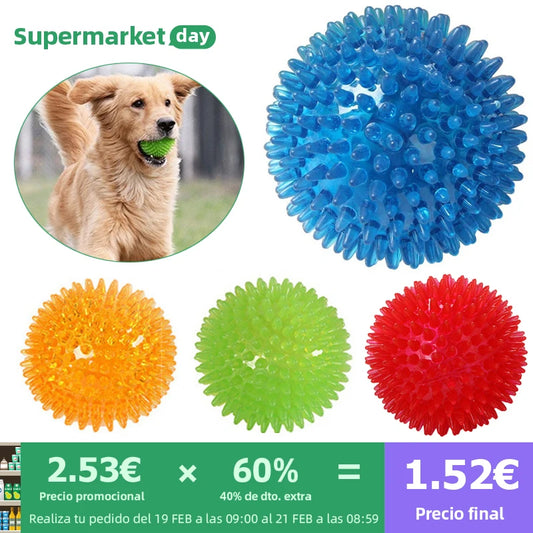 ¡Bola Dental Sonora de Lujo para Mascotas! 🦴 ¡Eleva la Diversión y la Higiene Dental de tu Compañero Peludo! 🐕🐱 ¡Ordena Ya y Haz Feliz a tu Mascota! 🌟