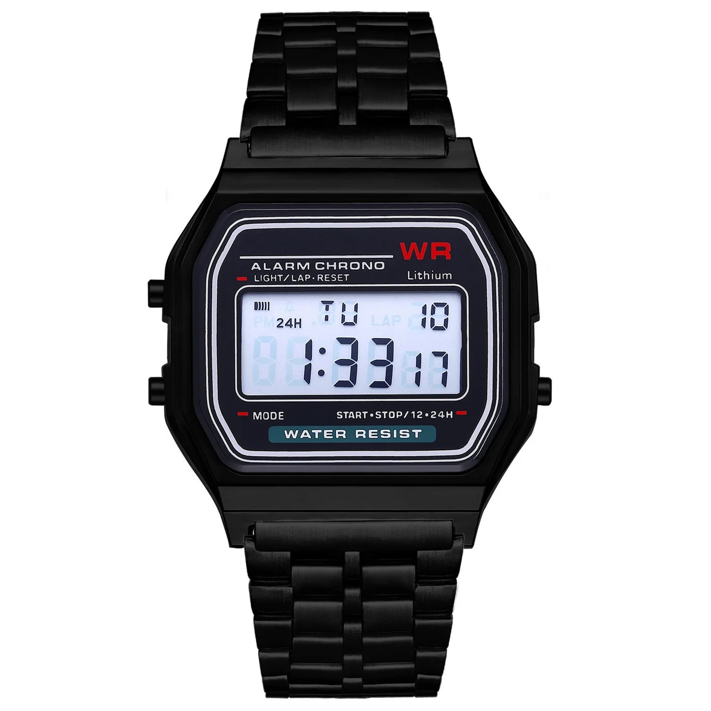 Reloj Digital LED Vintage - Elegante y Funcional