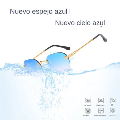 Gafas de Sol* HBK Blue MIRROR*: ¡Deslumbra con Estilo! 🌞