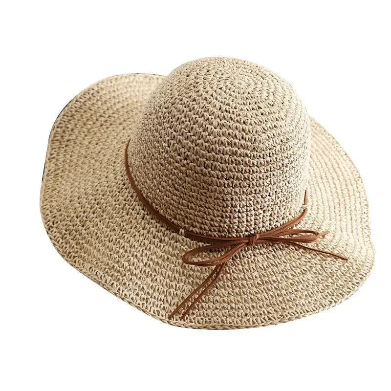 ¡Sombrero de Paja Chic para Brillar Bajo el Sol! 🌞🌴 ¡Luce Fabulosa y Protegida con Estilo en la Playa! ¡Consigue el Tuyo Ya! 🌺