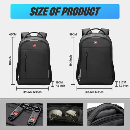 Mochila SWISS MILITARY para Hombres: Estilo, Capacidad y Conexión.