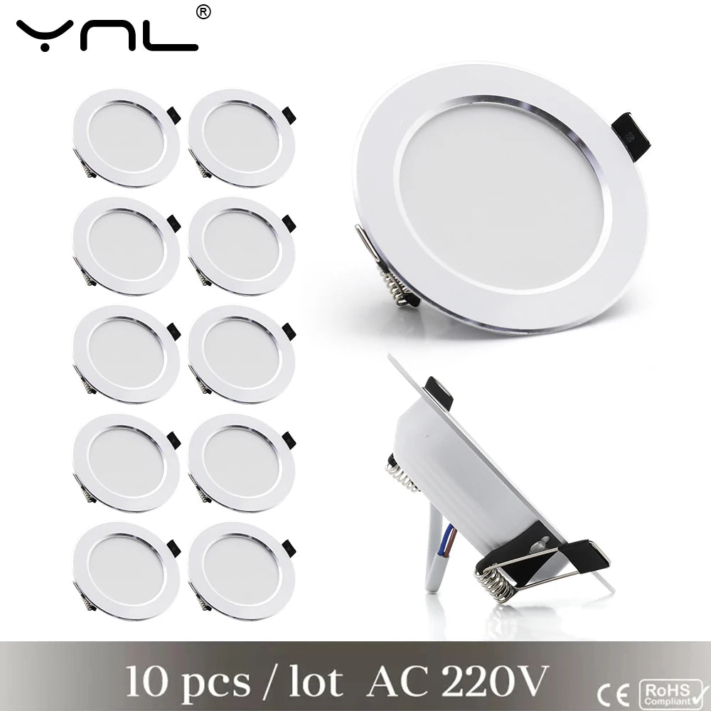 ¡Downlights LED YNL para una iluminación moderna y eficiente! ⚡