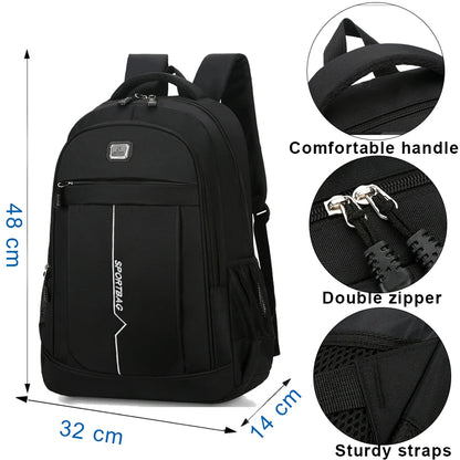 Mochila de Trabajo Impermeable para Hombre MCCKRE 15.6" ¡Estilo y Funcionalidad Sin Igual!