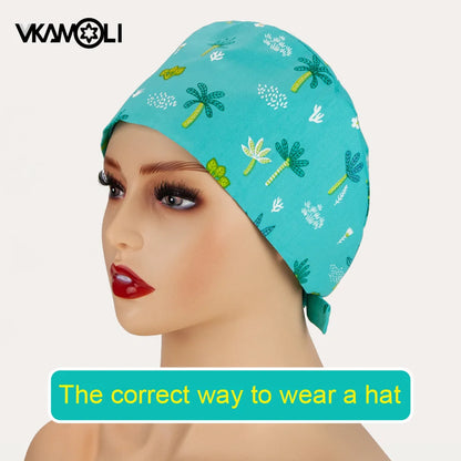 ¡Gorro Estampado Vkamoli para un Look Profesional y Cómodo en el Trabajo! 🌟 Atrévete a Lucir Genial mientras Cuidas a tus Mascotas 🐾 ¡Consíguelo Ya y Marca la Diferencia! 🚀