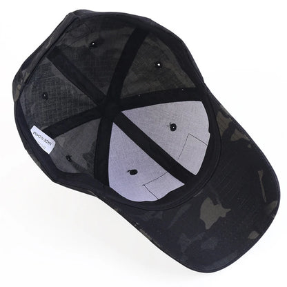 Gorra de Béisbol Camuflaje Militar Unisex Ajustable