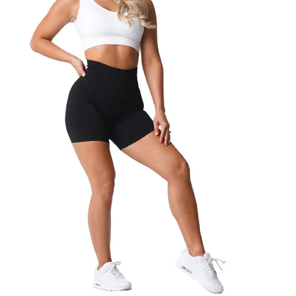 Shorts NVGTN Spandex Solid Seamless Mujer: ¡Comodidad y Estilo en tus Entrenamientos! 🏋️‍♀️