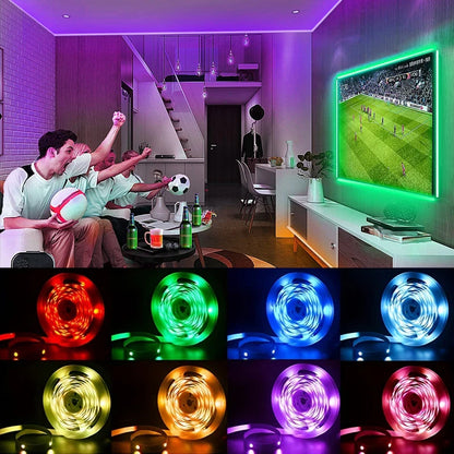 Luces LED RGB para TV con Control de 3 Teclas 🌈