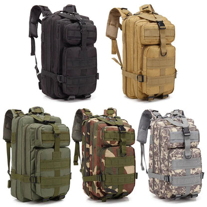 Men's 25L Tactical Backpack Waterproof Molle Hiking Backpack Sport Travel Bag Outdoor Trekking Camping  Backpack