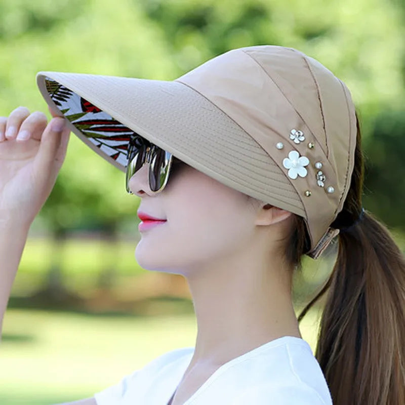 Sombrero de Verano Plegable: Estilo y Protección UV 🌸