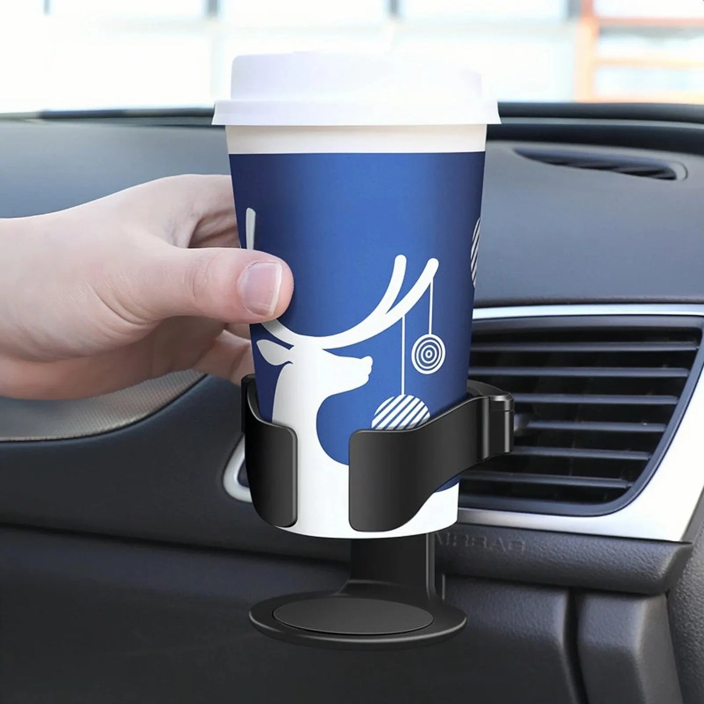 Soporte para Bebidas y Cenicero de Coche: ¡Conveniencia Multifuncional!