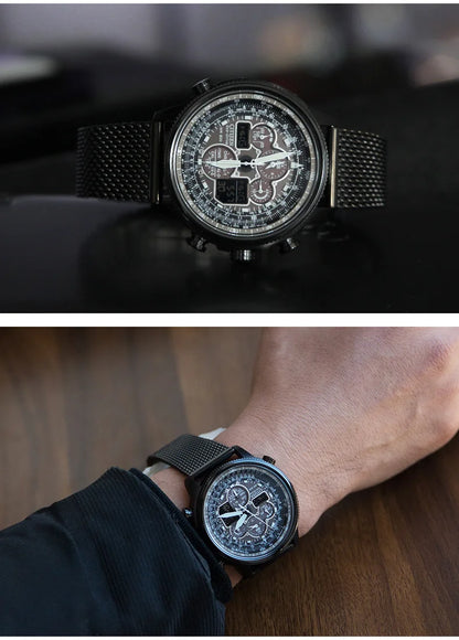 Reloj de Hombre CITIZEN Skyhawk: Elegancia y Funcionalidad en uno solo 🌟