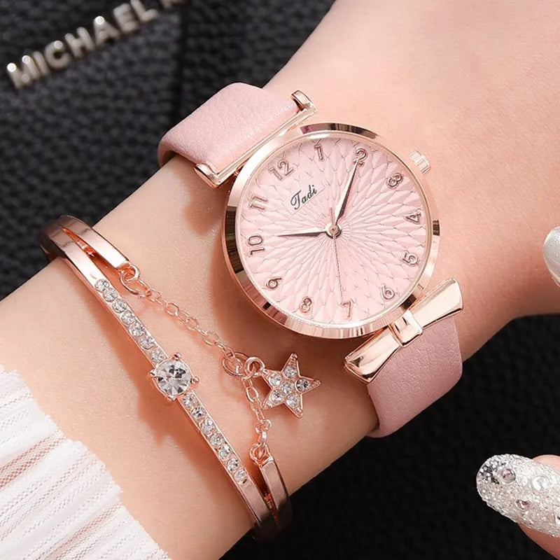 Reloj de Pulsera Magnético Rosa para Mujer 🌸