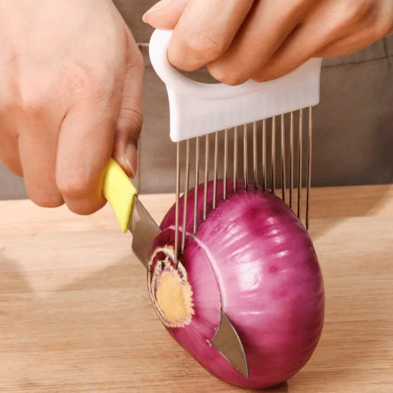 Tenedor Cortador de Verduras y Frutas de Acero Inoxidable con Mango Ergonómico - Elegancia y Eficiencia en tu Cocina ¡Ordena el tuyo hoy! 🍽️✨