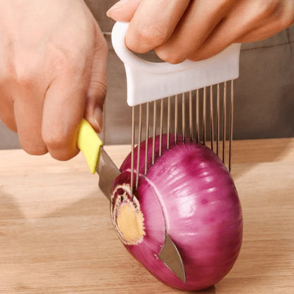 Tenedor Cortador de Verduras y Frutas de Acero Inoxidable con Mango Ergonómico - Elegancia y Eficiencia en tu Cocina ¡Ordena el tuyo hoy! 🍽️✨