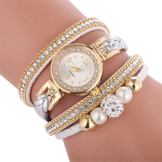 Reloj Pulsera Mujer Envoltorio MOONBIFFY 2024: Elegancia que Envuelve 🌟