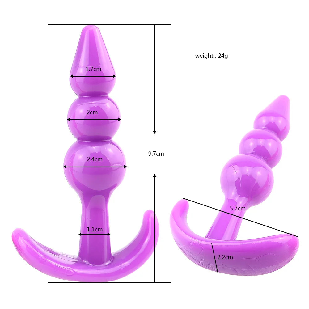 Vibrador Anal de Silicona con 10 Modos de Vibración - ¡Descubre el Placer Absoluto! 🌟