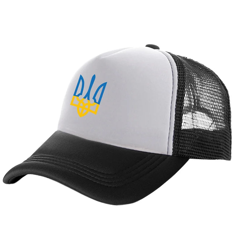 Gorra de Camionero Ucraniana de Malla Transpirable